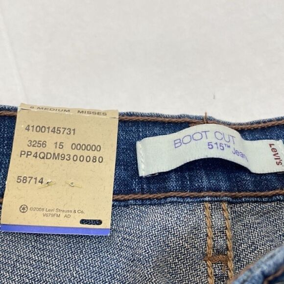 Levi’s 515 Boot Cut Jeans Size 8 NWT - Picture 8 of 9